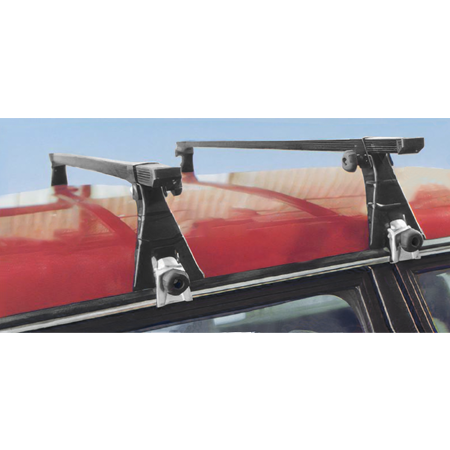 Roof Bars for car with channel gutters QEE Rack