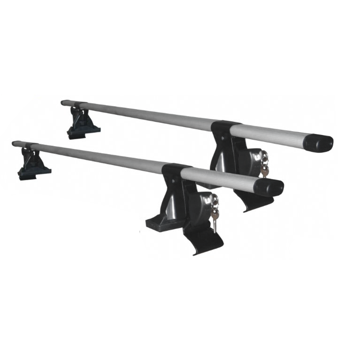 Aluminum Roof Bars with lock  for car without channel gutters - QEE Rack